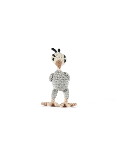 toft ed's animal mini Agnes the heron amigurumi crochet